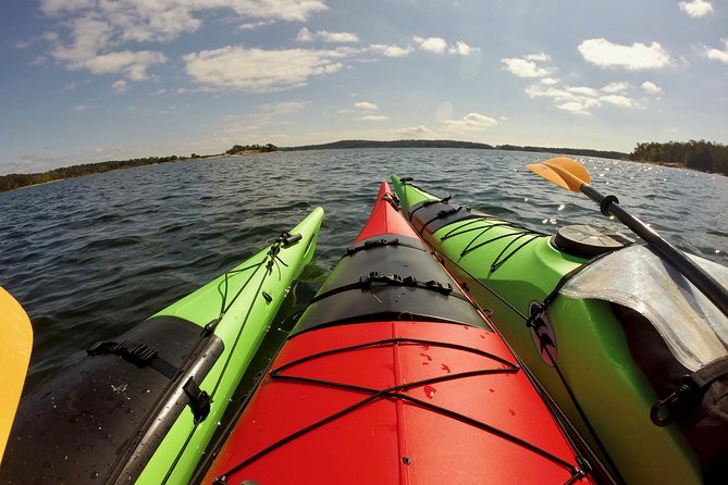 1-Day Small-Group Stockholm Archipelago Kayak Tour - The island stop and campfire lunch