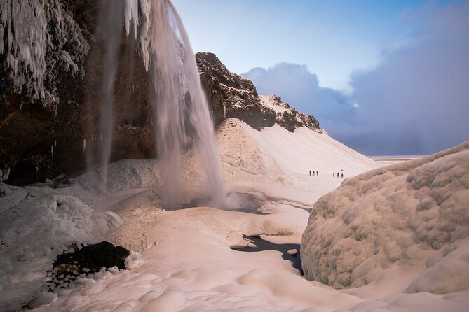 2-Day Blue Ice Cave, Glacier Lagoon and South Coast - Small Group - Inside the blue ice cave