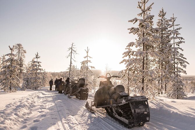 2 Hours Snowmobile Safari to the Levi Nature - Leaving Levi for the frozen north
