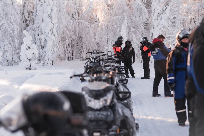 2 Hours Snowmobile Safari to the Levi Nature - Across frozen lakes, swamps, and forest tracks