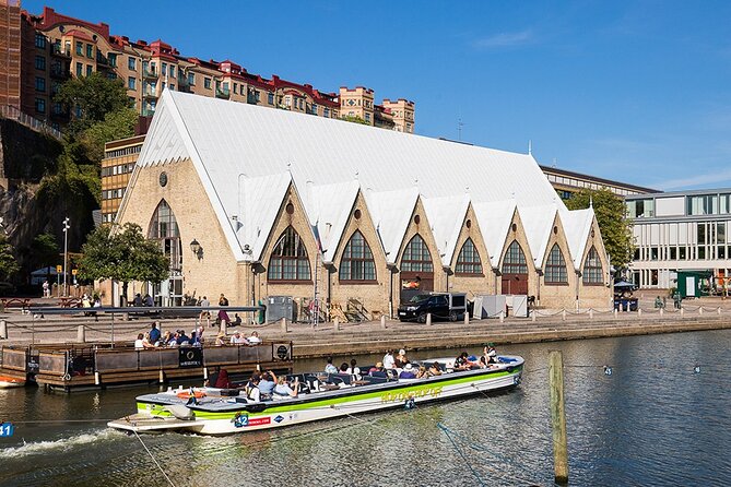 24h Gothenburg Hop-On Hop-Off Boat Tour - Lejontrappan and central Gothenburg