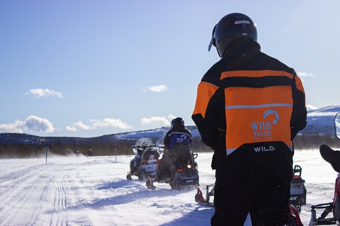 3 Hour Snowmobile Safari Around Levi with Coffee Break - A Lappish tent, hot coffee, and a local snack