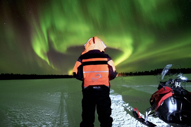 3-Hour Snowmobile Safari to Search Northern Lights in Levi - Snowmobiling into Levi’s dark winter forests