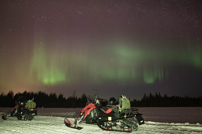 3-Hour Snowmobile Safari to Search Northern Lights in Levi - Sharing a snowmobile with another adult