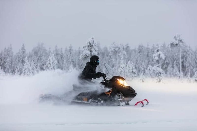3-hour snowmobiling adventure in Levi - Key points before you book