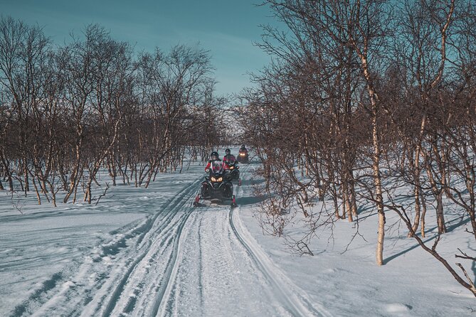 4hr Finnmarksvidda Snowmobile Adventure - Leaving Alta for the Arctic plateau