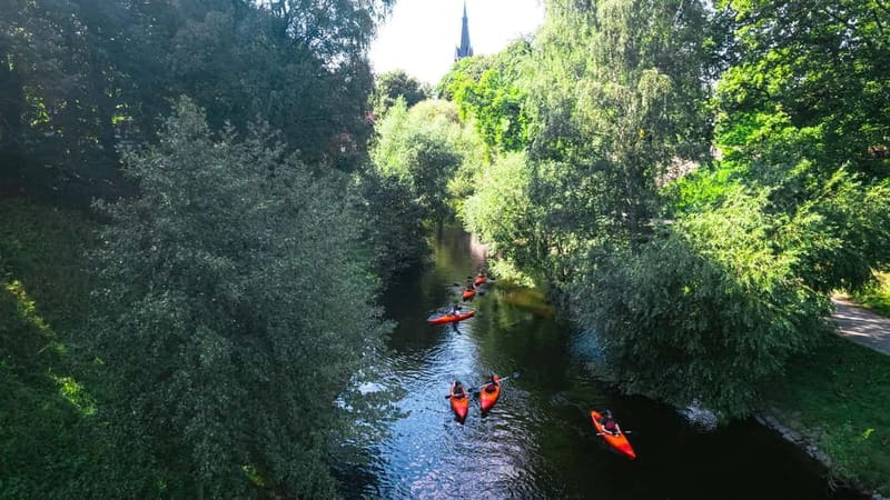 Akerselva River: Urban Paddling Adventure Kayak Tour - Why this river route feels different from a normal Oslo tour