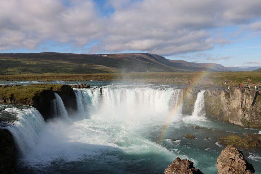 Akureyri Port: Lake Mývatn & Goðafoss Waterfall Day Trip - Goðafoss: a powerful first stop
