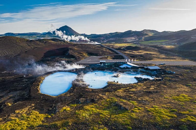 Akureyri Port: Myvatn Nature Baths & Godafoss Waterfall Tour - Lunch on the road