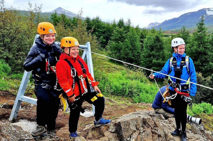 Akureyri: Zipline Tour - Why first-timers usually settle in quickly