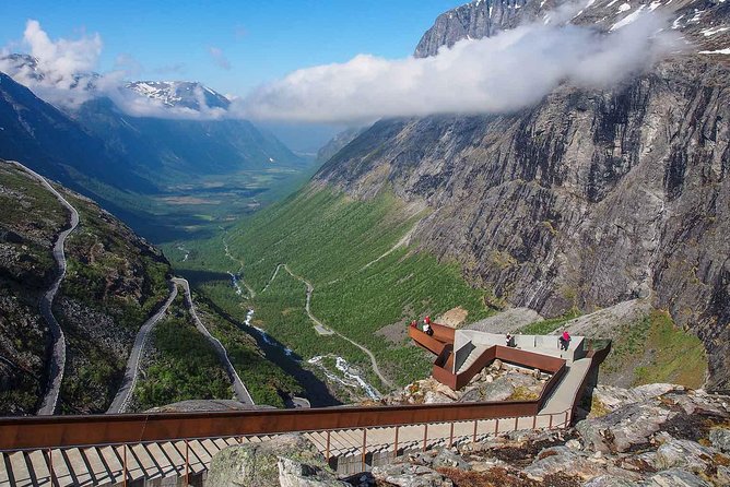 Andalsnes Shore Excursion: the Troll Road and Troll Wall - Stigfossen waterfall and the first mountain views