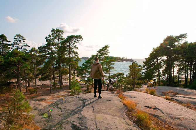 Archipelago Excursion from Helsinki with Lunch and Transportation - Walking from pine forest to open rock