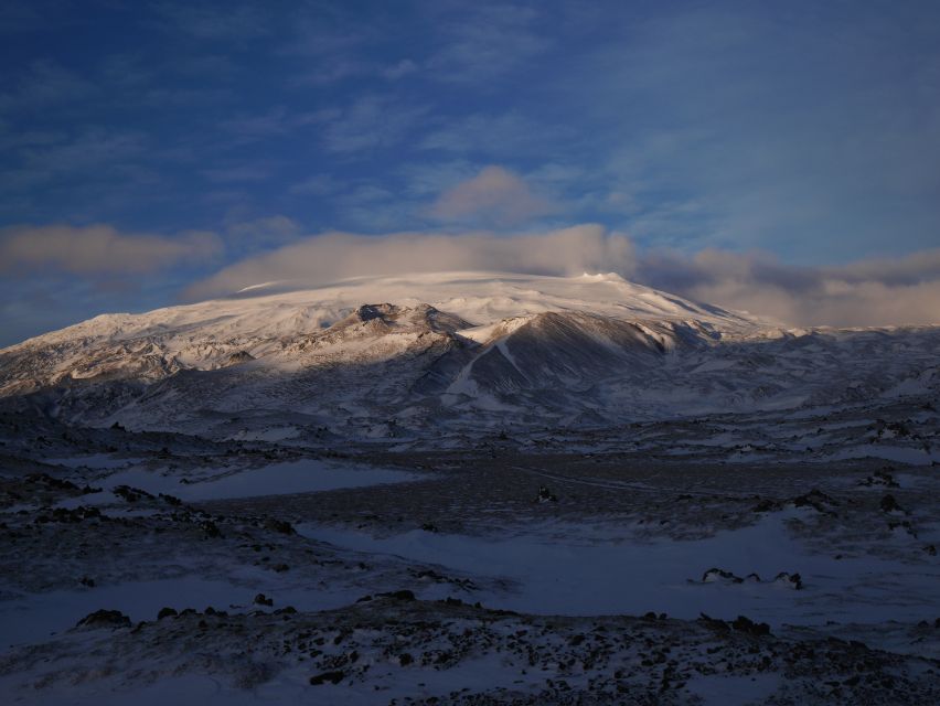 Arnarstapi: Snæfellsjökull Glacier and Volcano Hike - Reaching the high point and taking in the views