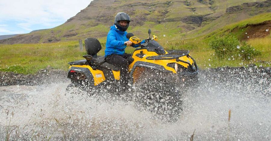ATV & Helicopter combination tour From Reykajvik - Starting with pickup and ATV preparation