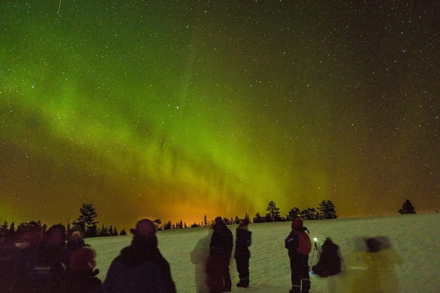 Auroras Northern Lights in Saariselka - Seeing the aurora is never part of the contract