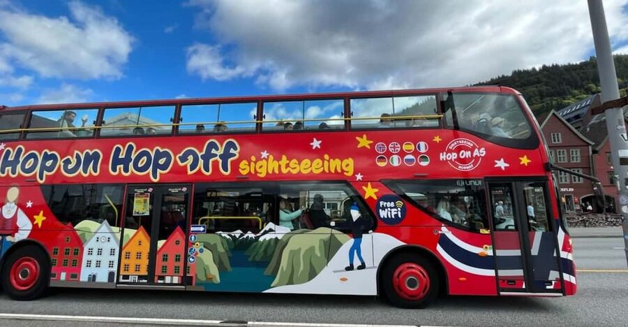 Bergen: 24-Hour Hop-On Hop-Off Bus Ticket - A quick first look at Bergen from the cruise terminal