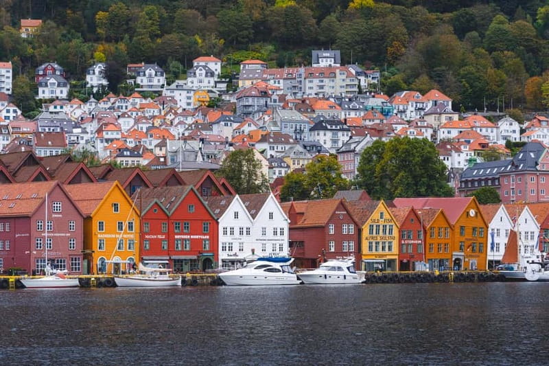 Bergen: Flam Railway, Stegastein and Fjord Cruise Day Tour - Flåm beside Aurlandsfjord
