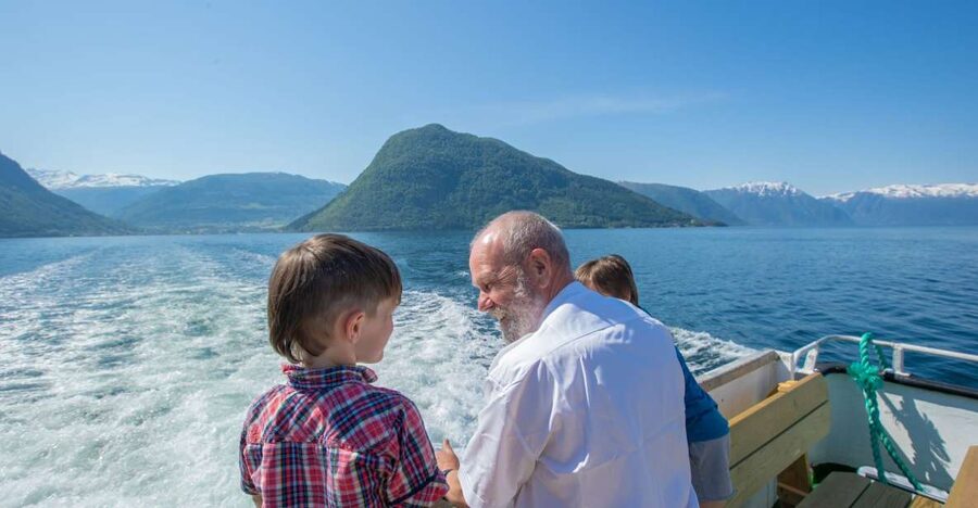 Bergen: Guided Fjord & Glacier Tour to Fjærland - The return boat gives you another fjord view