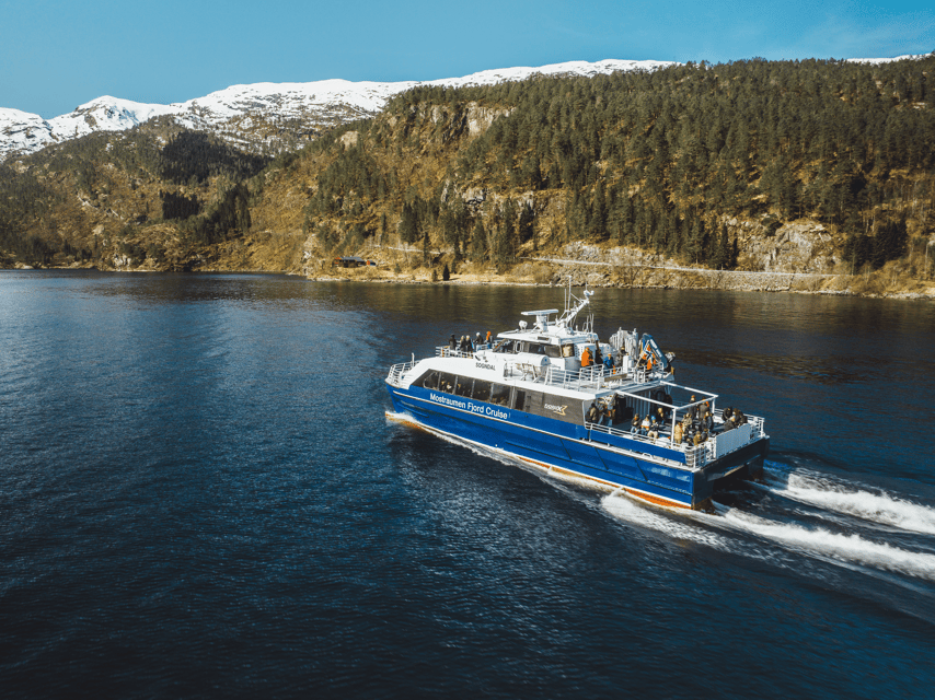 Bergen: Mostraumen Fjord & Waterfall Cruise - Who should choose this cruise?