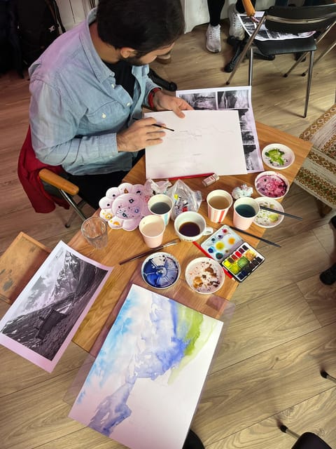 Bergen: paint Norwegian landscape with watercolor - Should You Book This Bergen Art Class?