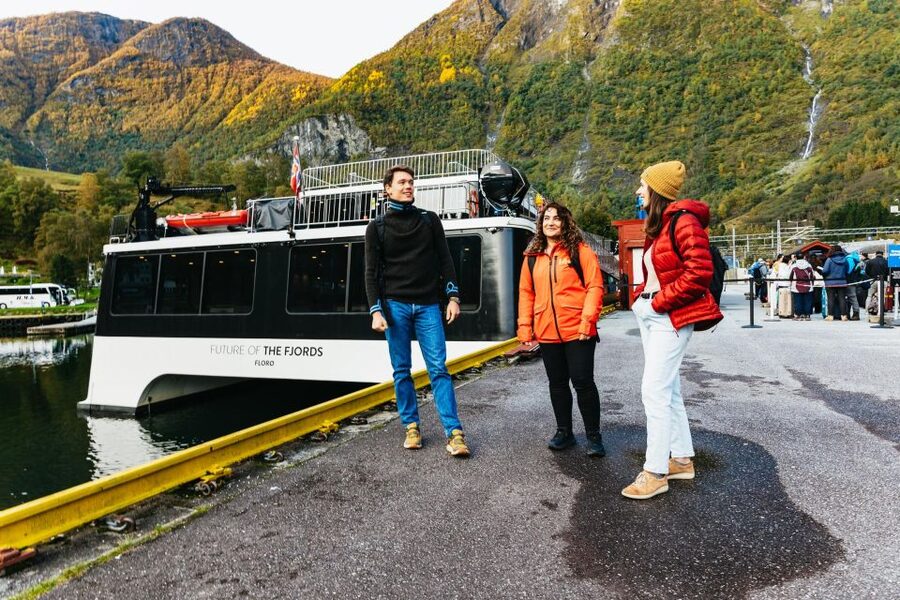 Bergen: Self-Guided Round-Trip Full-Day Excursion - Gudvangen to Flåm through two famous fjords