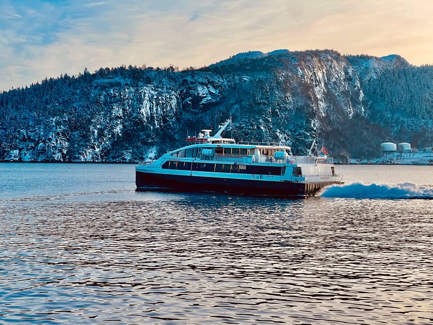 Bergen: Sightseeing Walking Tour with Ferry Ride - Torgallmenningen shows modern central Bergen