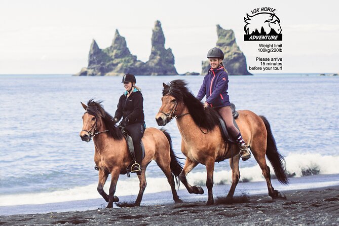 Black Sand Beach Horse Riding Tour from Vik - From the Vik stable to Víkurfjara beach