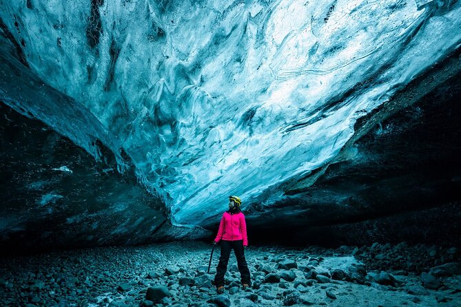 Blue Ice Cave Exploration from Jökulsárlón (Small Group Tour) - Walking into Vatnajökull’s winter ice
