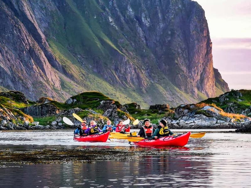 Bøstad: Kayaking Tour in Lofoten with Snacks - Starting at Eggum’s small fishing harbor