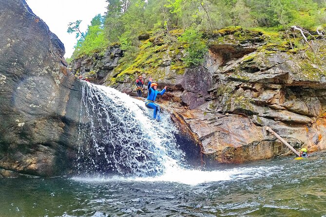 Canyoning Adventure in Hidden Mountain Rapids near Geilo - Who will get the most from this trip