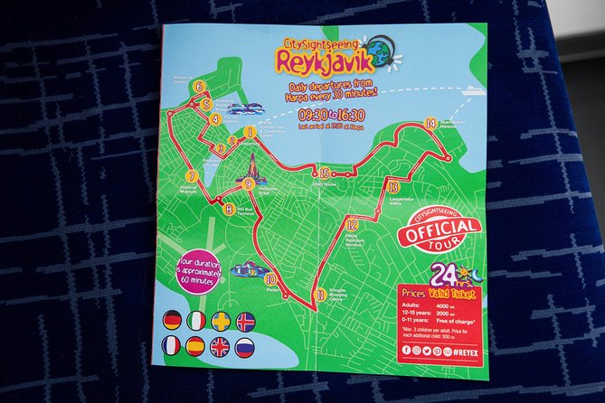 City Sightseeing Reykjavik Hop-On Hop-Off Bus Tour: 24 or 48-Hour - Timetables, waits, and the cost of a 24 or 48-hour pass