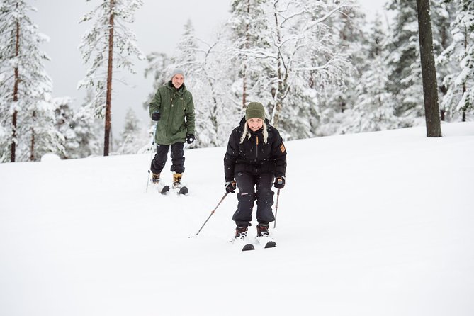 Classic Wilderness Skiing in the Pyhä-Luosto National Park - Entering Pyhä-Luosto National Park