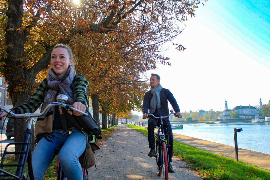 Copenhagen: 1.5-Hour City Highlights Bike Tour - Nyboder adds a quieter Copenhagen view