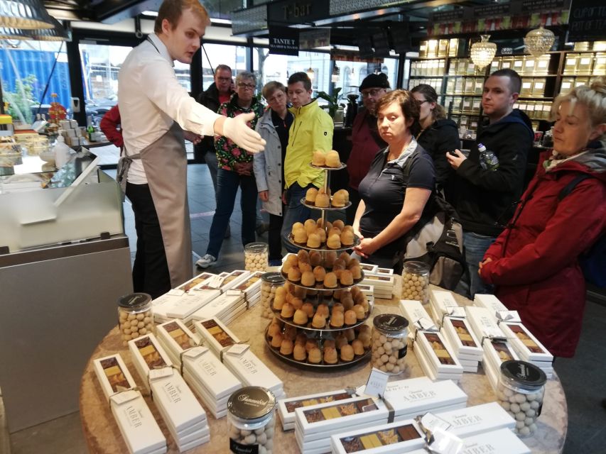 Copenhagen: 3-Hour Culinary Bike Tour - Northgate market and fish cake with beer