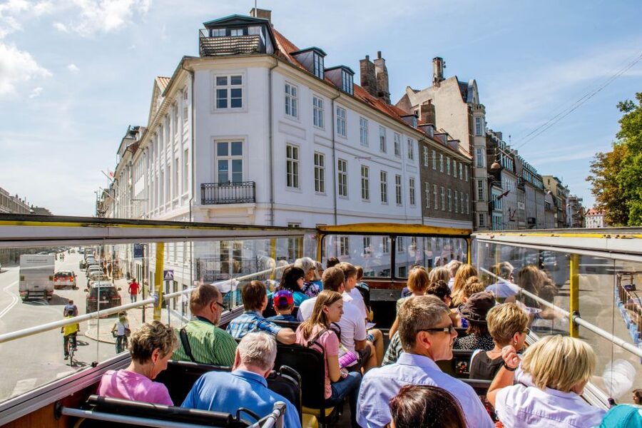 Copenhagen: City Sightseeing Hop-On Hop-Off Bus Tour - Colourful Copenhagen route: Christiania, the Opera, and Reffen