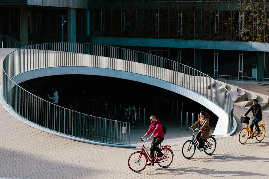Copenhagen: Guided Architecture and Sustainability Tour - Starting at Tropical Bikes and getting ready to ride
