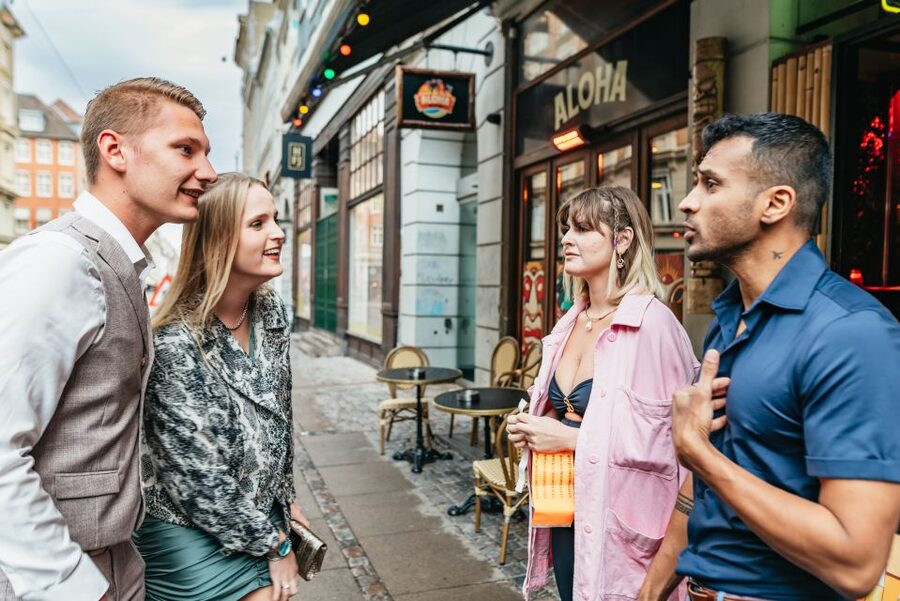 Copenhagen: Guided Party Pub Crawl with 4 Shots and 1 Drink - Guides who turn a big group into a social night