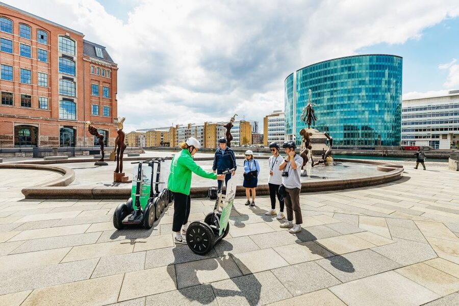 Copenhagen: Guided Segway Tour - The Royal Danish Theatre café break