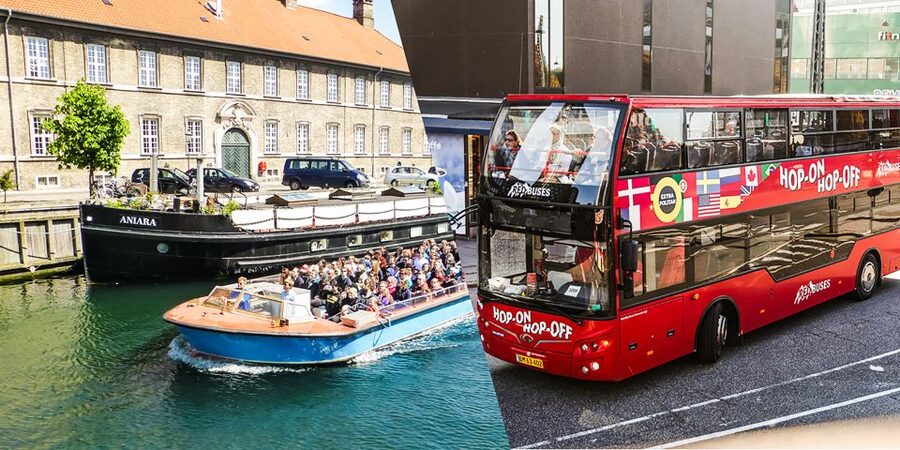Copenhagen: Hop-On Hop-Off Bus Tour with Boat Tour Option - What you actually get for about $35