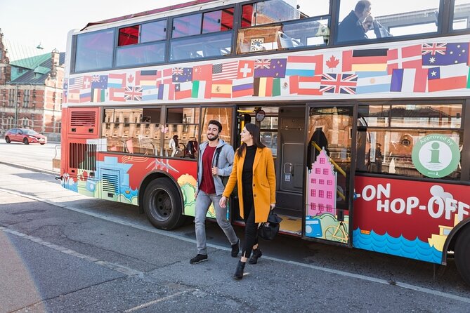 Copenhagen Hop-on Hop-Off Bus with Boat Option - Amalienborg, Designmuseum Danmark, and the royal quarter