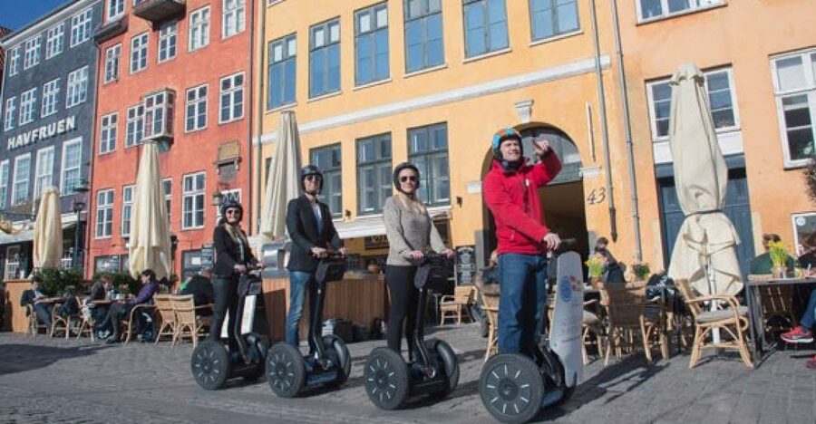 Copenhagen: Segway Tour with live guide - 1-Hour - Learning the Segway at Nikolaj Plads