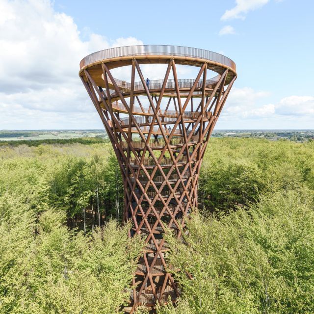 Copenhagen: The Forest Tower & Forgotten Giants Trolls Trip - Climbing the 12 circles to the top