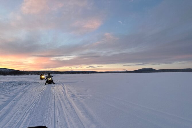 Day tour with snowmobile in Kiruna 10:30 am - The cold-weather gear makes a real difference