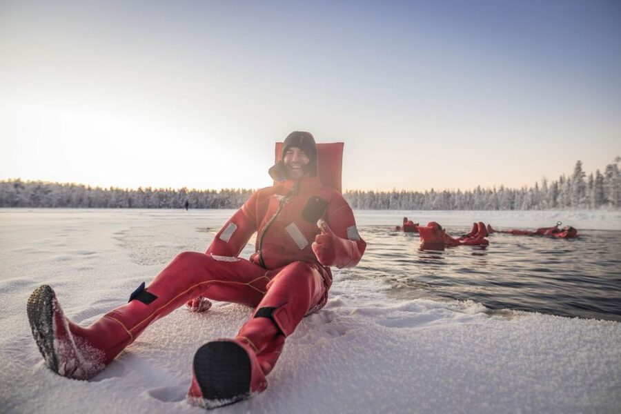 Daytime Ice Floating Rovaniemi, Frozen Lake Experience - Who should book this experience?