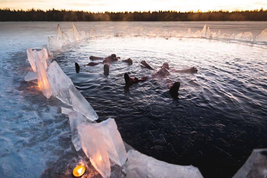 Daytime Ice Floating Rovaniemi, Frozen Lake Experience - My verdict on Rovaniemi ice floating