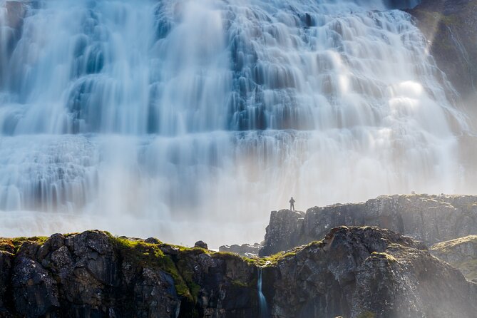 Dynjandi Waterfall & Iceland Farm Visit Tour - The waterfall stop: beautiful, physical, and weather dependent