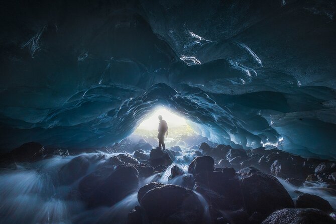 Early Bird Ice Cave with 3 Professional Photos - Three edited photos instead of a camera in your hand