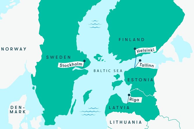 Explore Tallinn: Self-Guided Day Cruise from Helsinki - Two hours aboard Tallink Star or Megastar