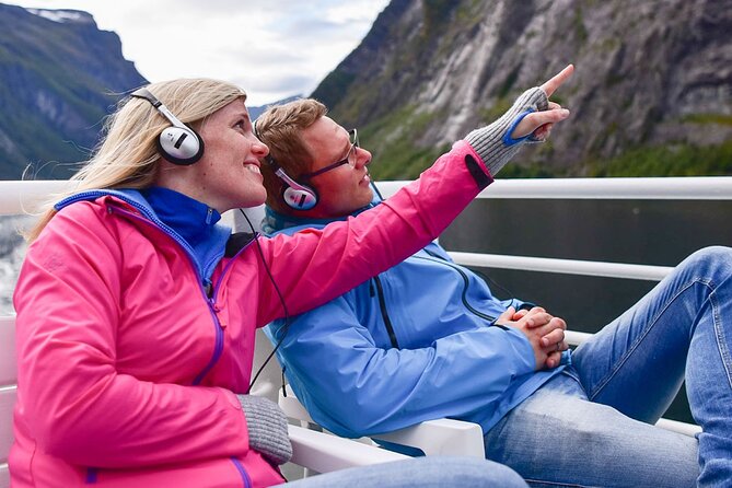 Fjord Sightseeing Tour by Boat in Geiranger - Boarding in Geiranger and getting ready