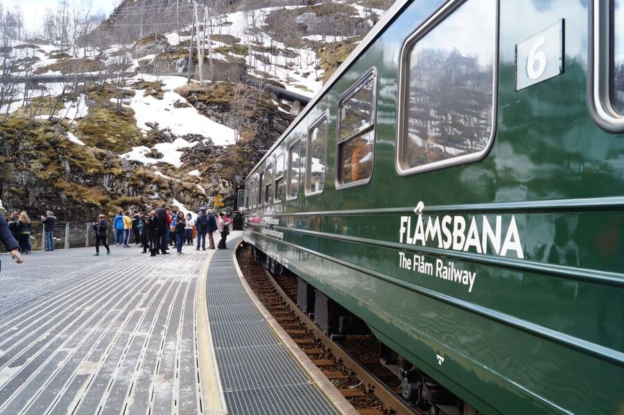 Fjords: Private Trip with Train and Cruise Ride - Riding the famous Flåm Railway